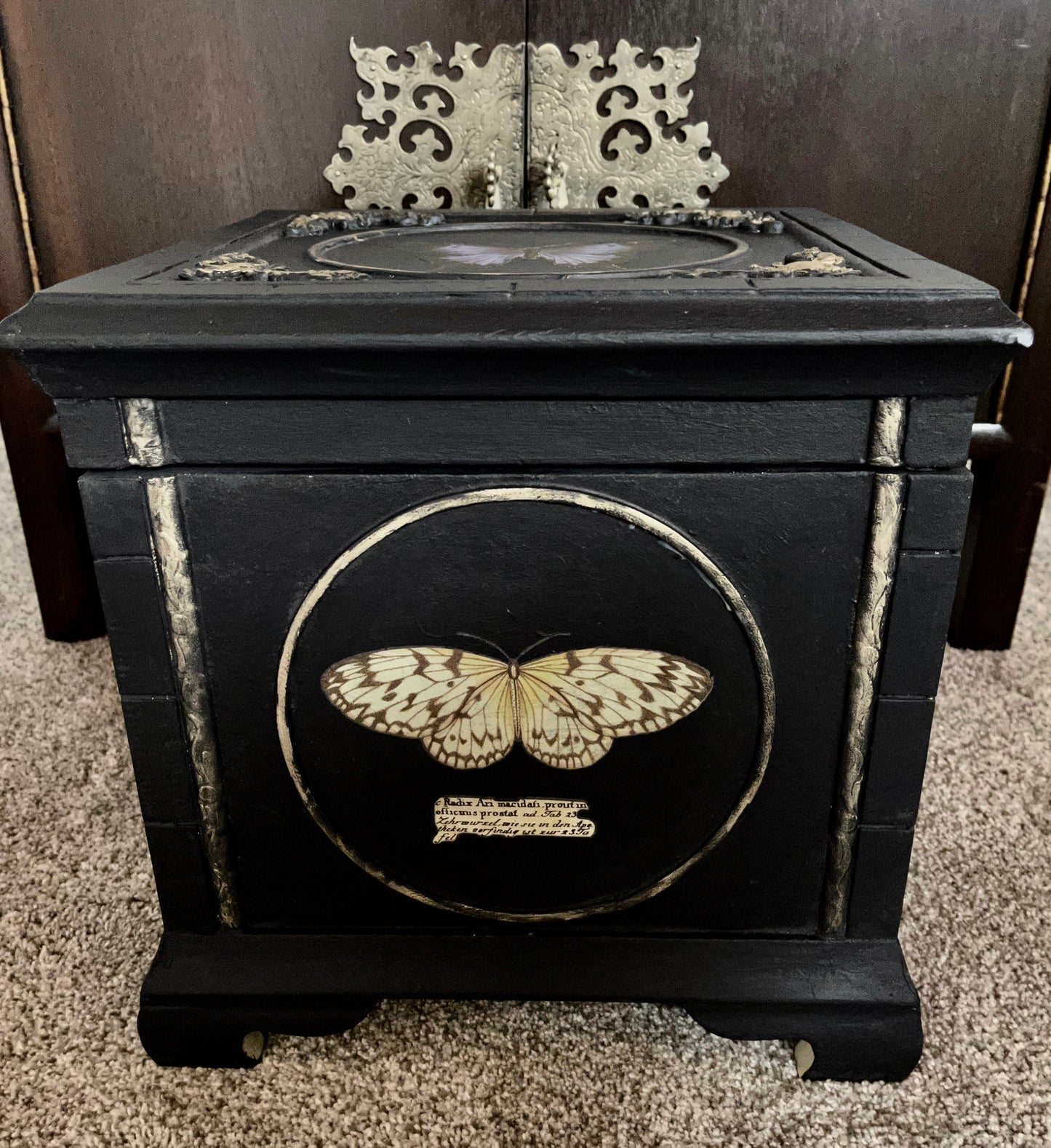 Lovecycled Vintage Storage Box, Home Decor, Old World Vintage