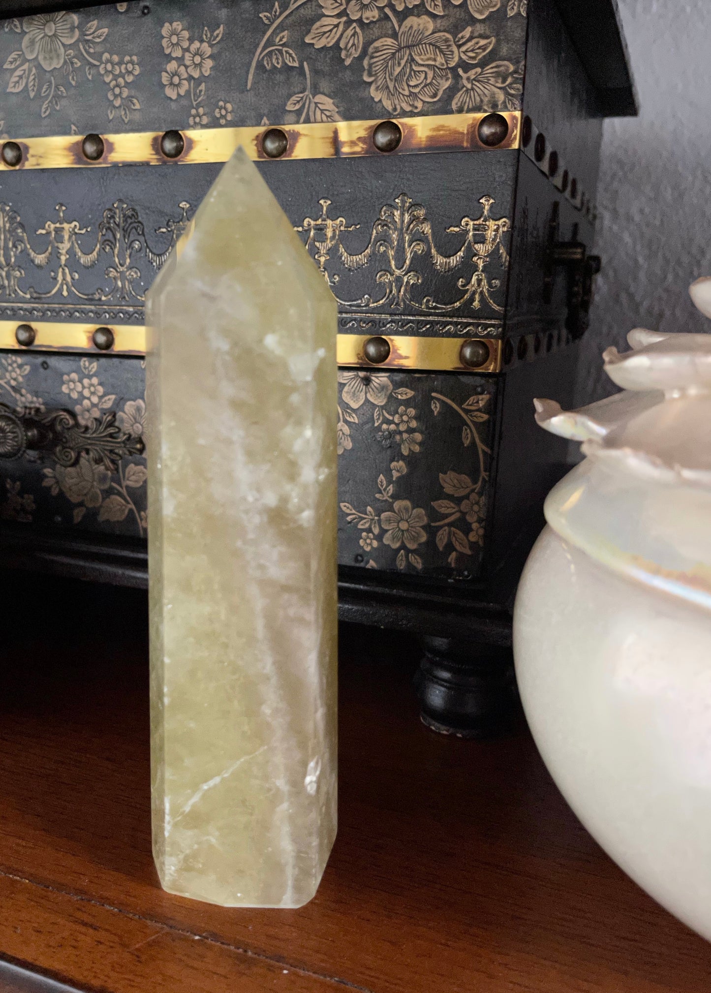 Beautiful Energy, Rainbow Citrine Tower, Crystal Magic