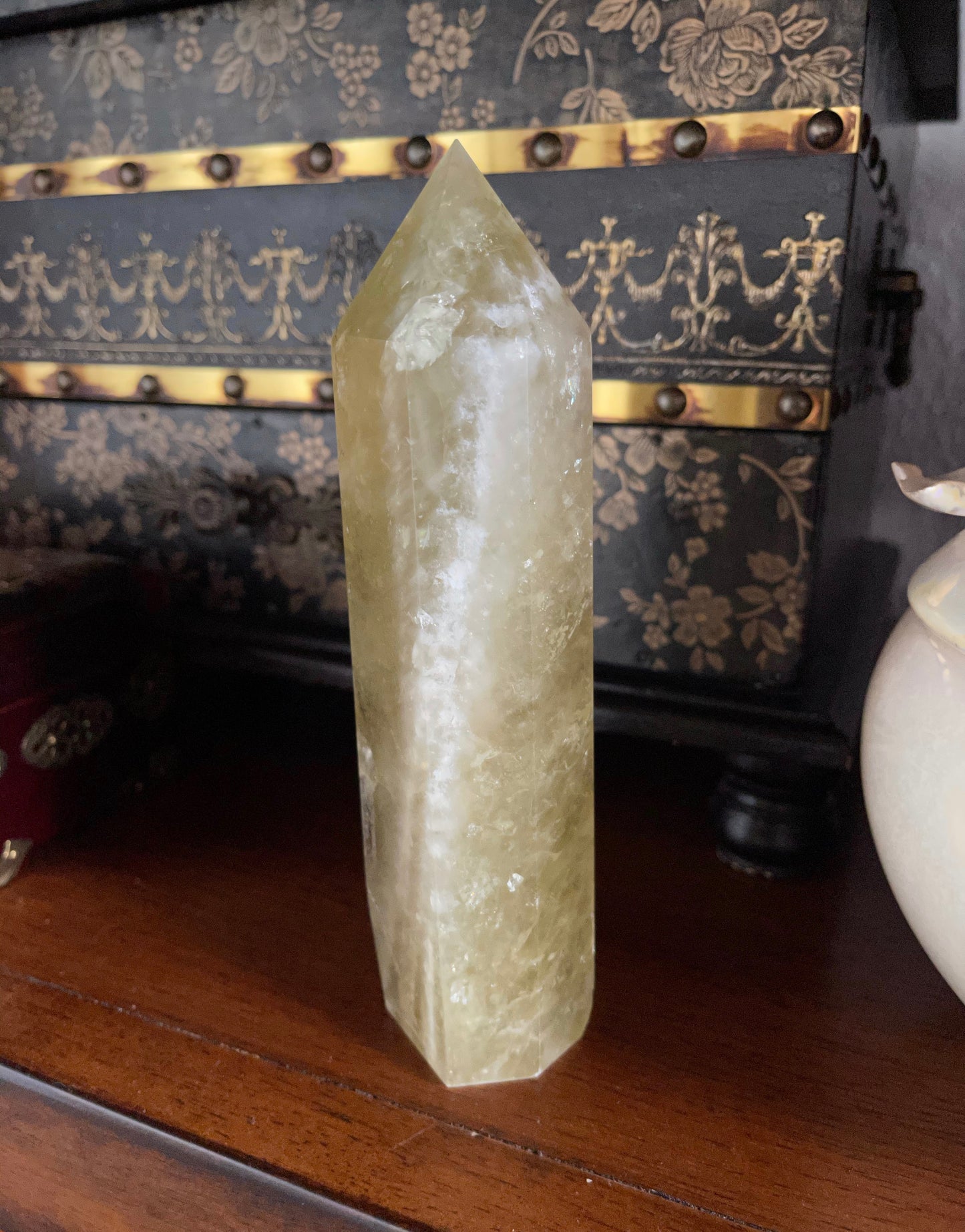 Beautiful Energy, Rainbow Citrine Tower, Crystal Magic