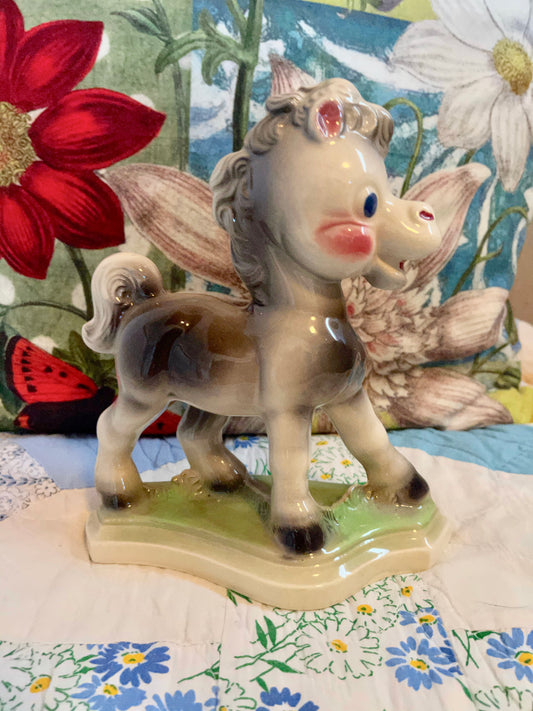 Sweet Vintage Pony, Nursery Accents, Old World Vintage