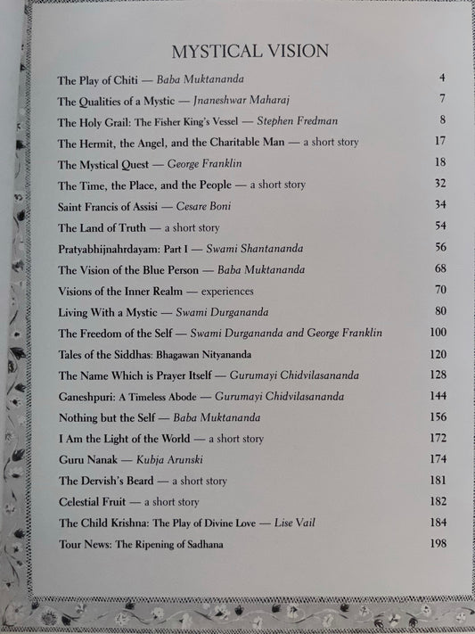 Darshan Magazine, In The Company of The Saints, Mystical Vision, Bodhi Books and Magazines