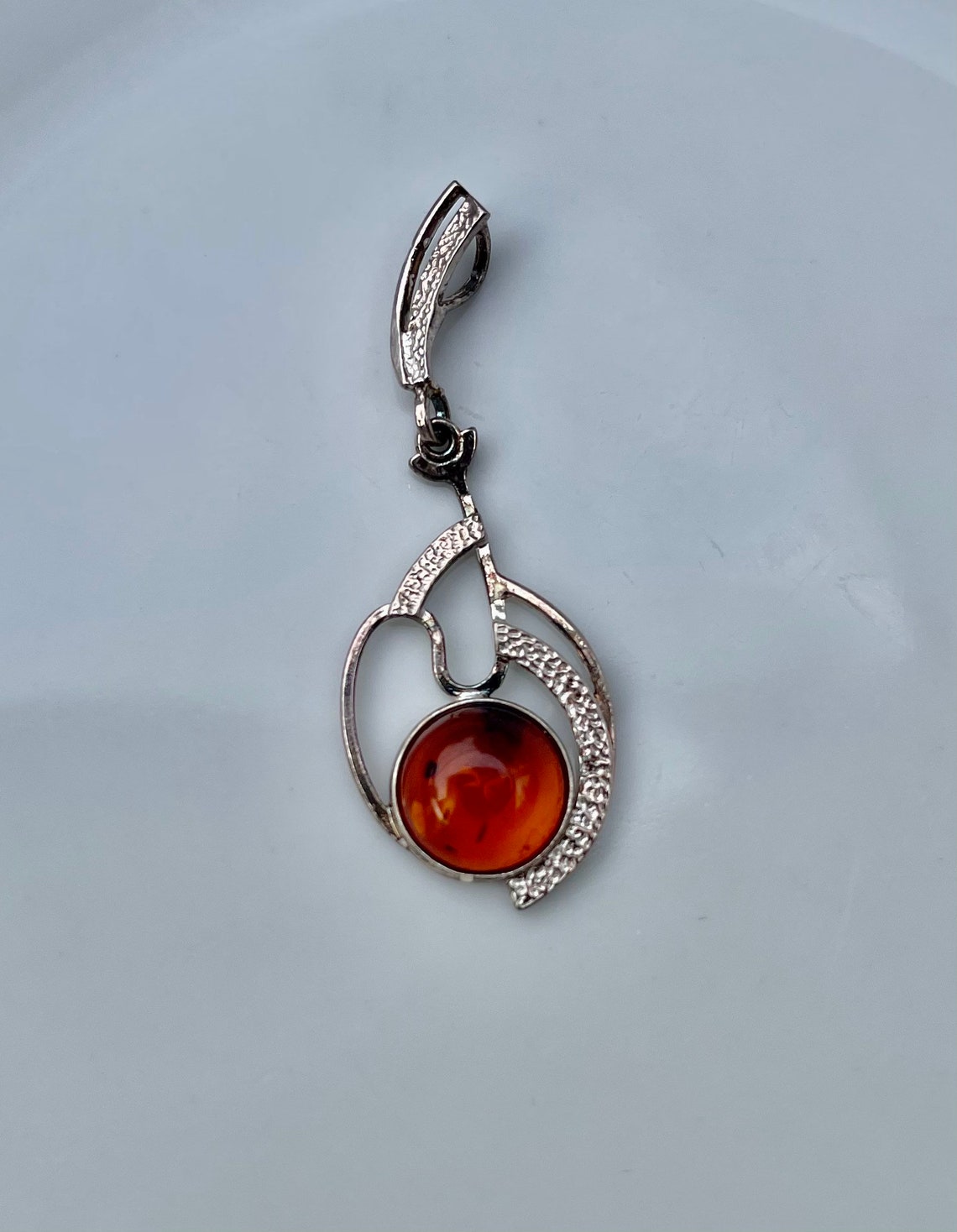 Unique Art Deco Vintage Pendant, Bodhi Jewelry