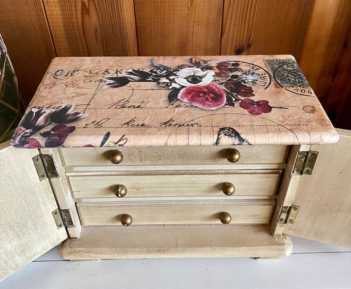 Lovecycled Vintage Jewelry Cabinet