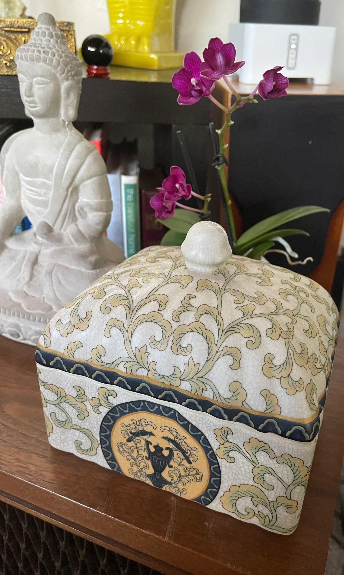 Old World Vintage Ceramic Box, Bodhi Vintage