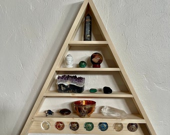 Chakra Triangle Shelf, Home Decor