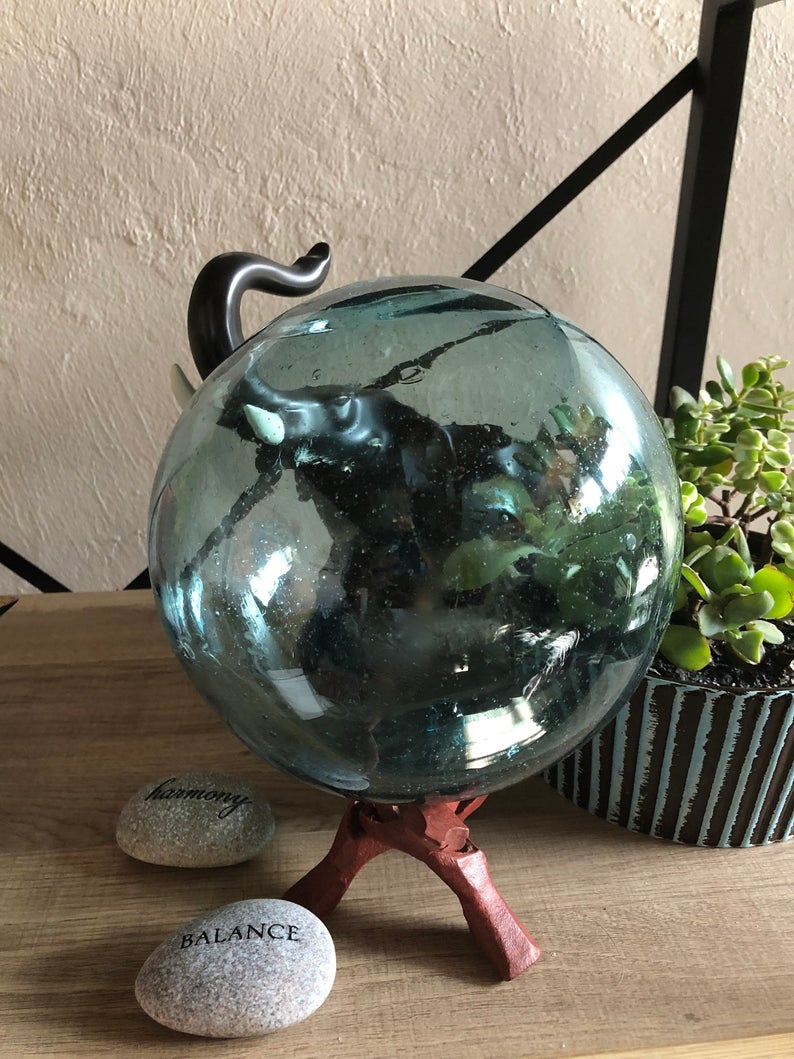 Vintage Large Fishing Glass Floats, Old World Vintage – Bodhi Leaf Market