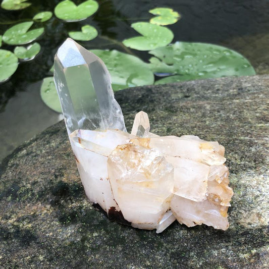 Crystal Magic 400g Clear Quartz Cluster, Crystal Magic