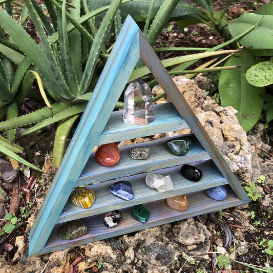 Triangle "THE ARITIST" Triangle Shelf, Home Decor