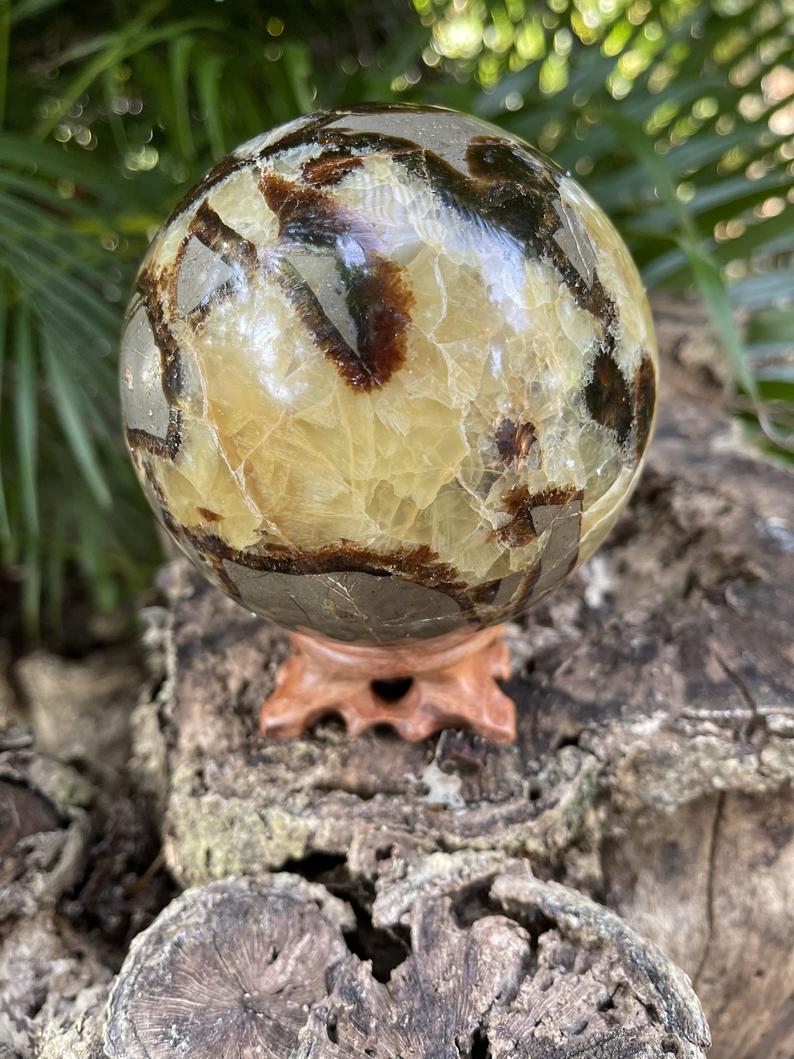 3 lb Septarian Sphere, Crystal Magic