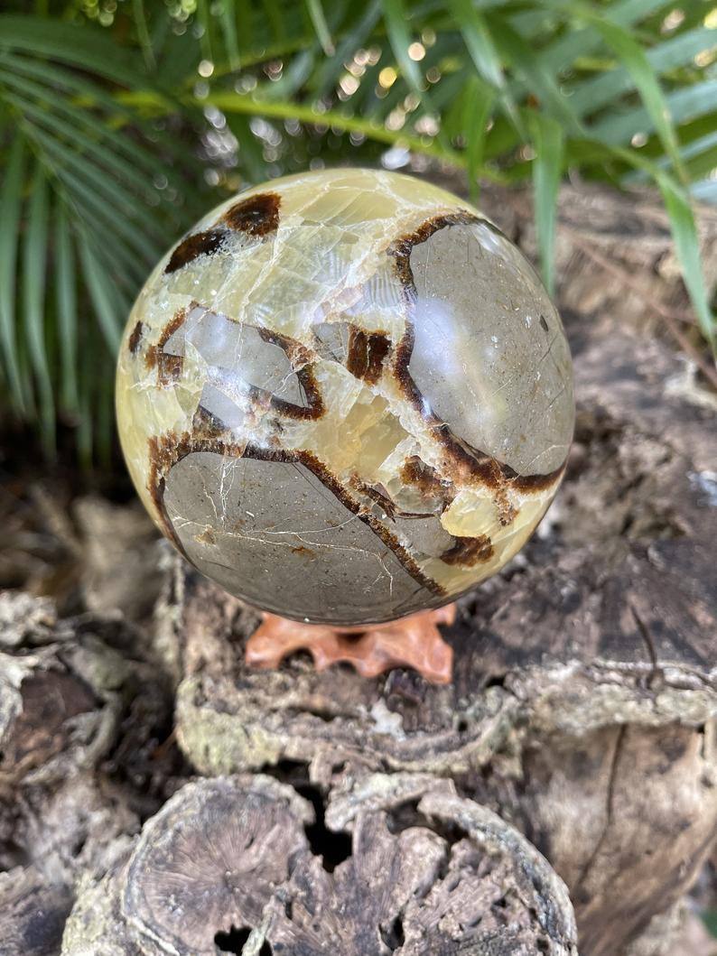 3 lb Septarian Sphere, Crystal Magic