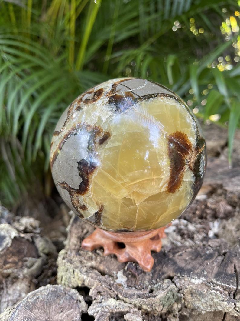 3 lb Septarian Sphere, Crystal Magic
