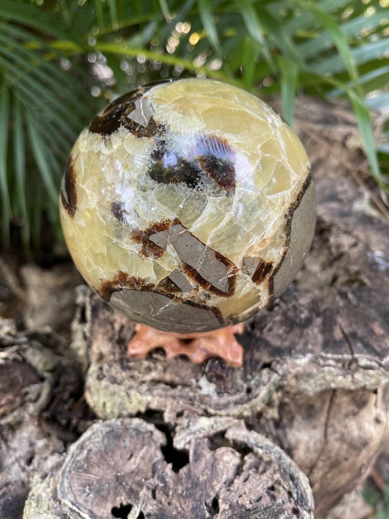 3 lb Septarian Sphere, Crystal Magic