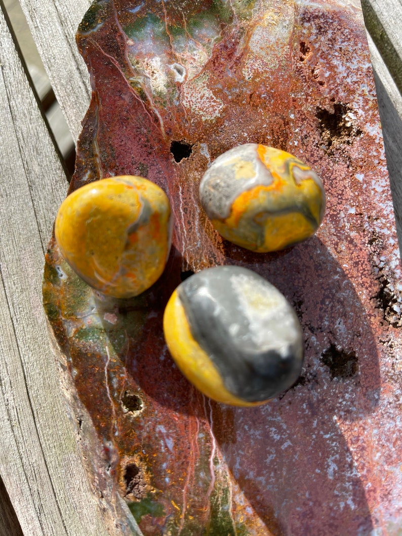 Gorgeous Bumble Bee Jasper, Crystal Magic