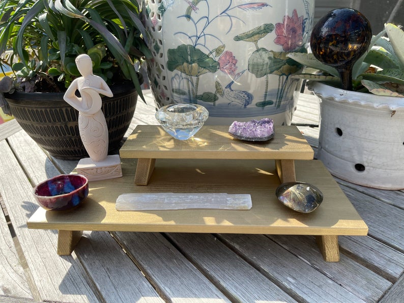 Prosperity Meditation Tables, Home Decor