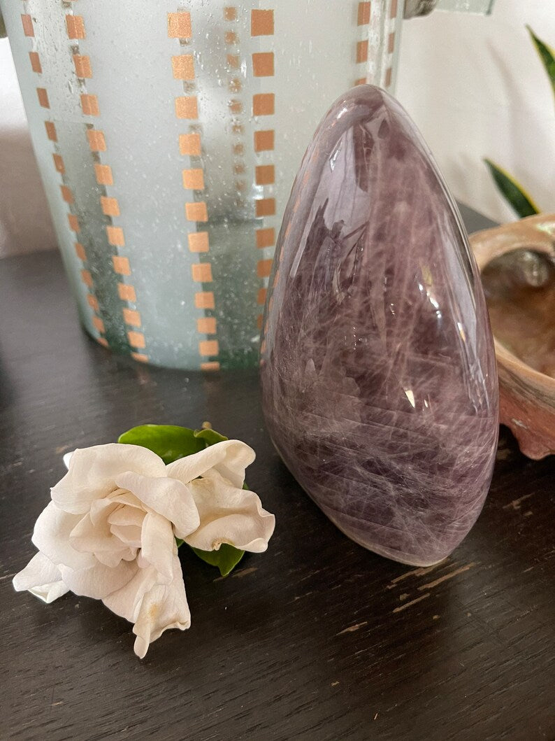 Rare Purple Anhydrite Angelite, Crystal Magic