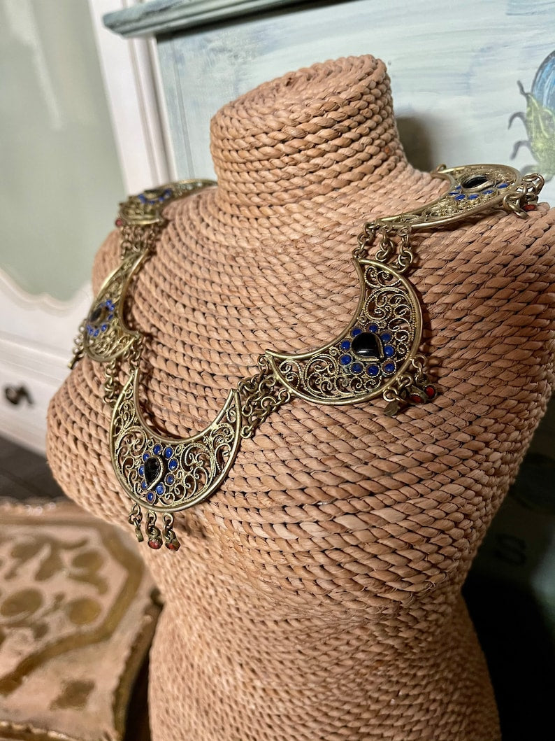 Exquisite Parisian Necklace, Art Nouveau, Bodhi Jewelry