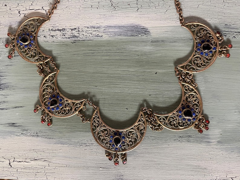 Exquisite Parisian Necklace, Art Nouveau, Bodhi Jewelry