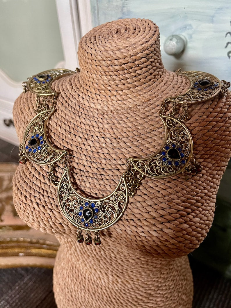 Exquisite Parisian Necklace, Art Nouveau, Bodhi Jewelry