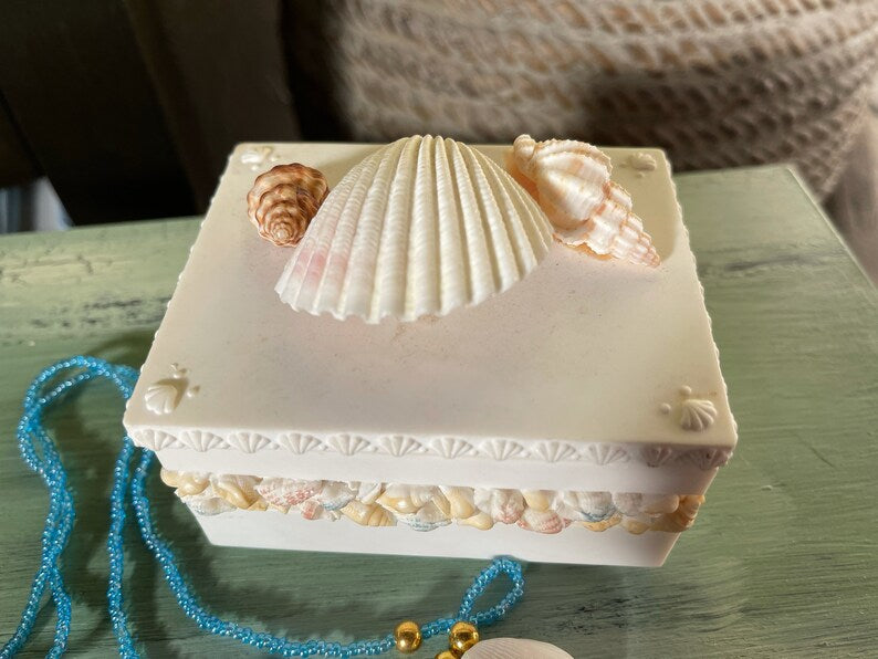 Mermaid Gift, Vintage Seashell Box, Gift Sets