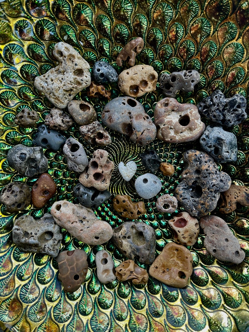 Witches Stones, Hag Stones, Crystal Magic