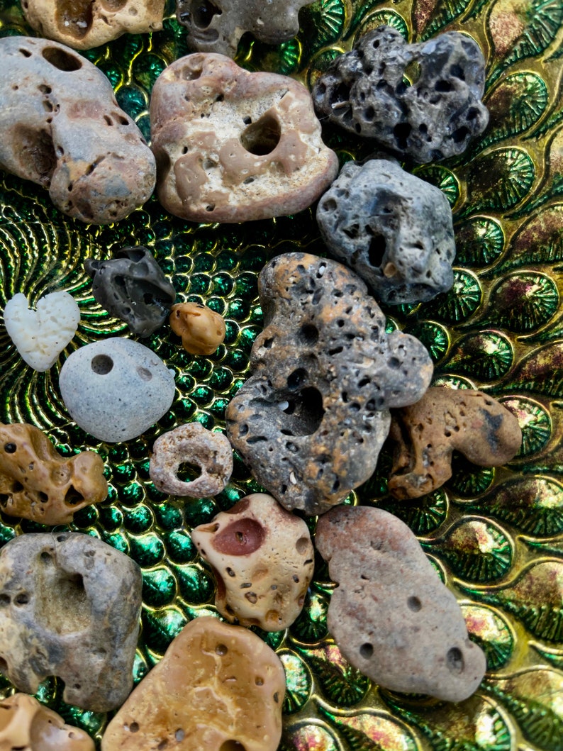 Witches Stones, Hag Stones, Crystal Magic