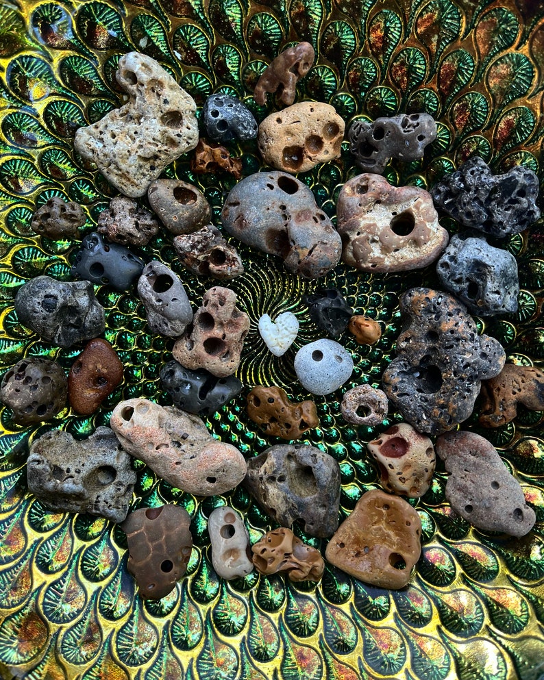 Witches Stones, Hag Stones, Crystal Magic