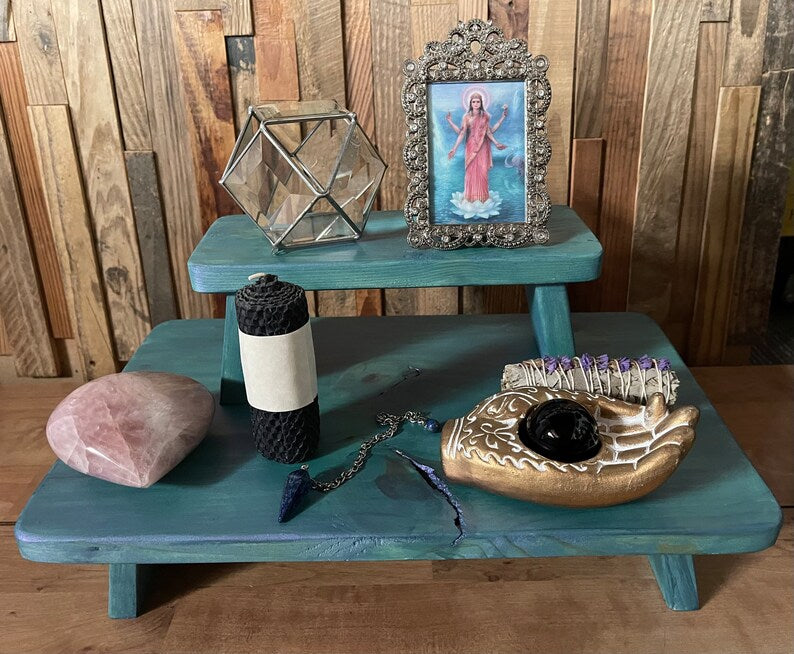 Galaxy Stain Prayer Tables, Home Decor