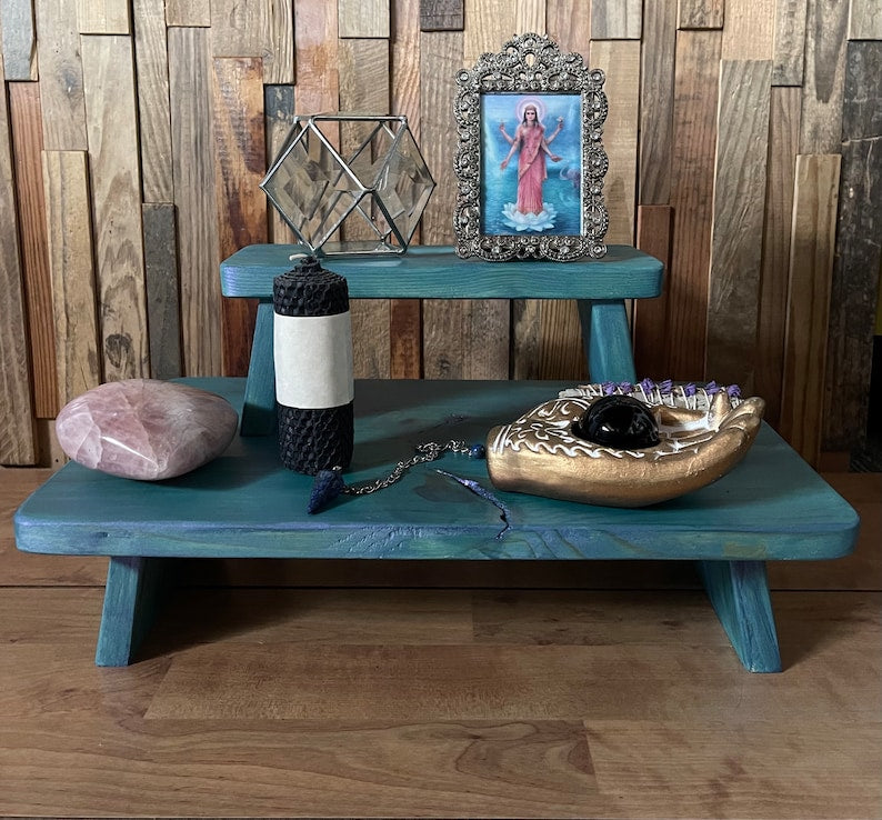 Galaxy Stain Prayer Tables, Home Decor