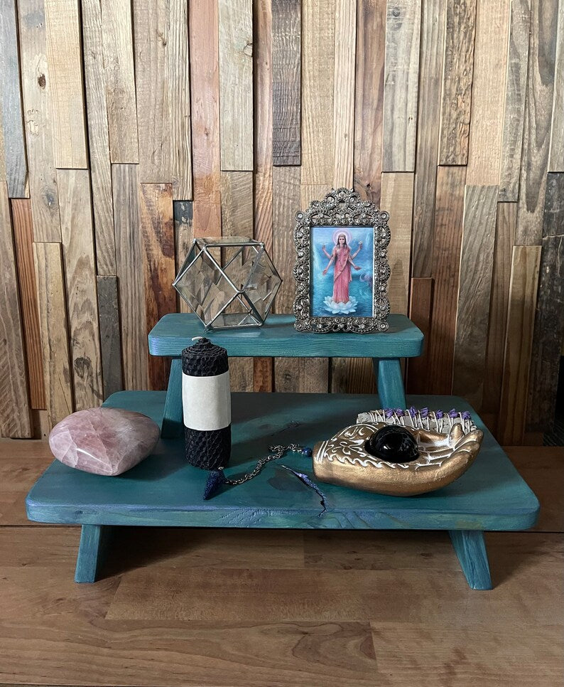 Galaxy Stain Prayer Tables, Home Decor