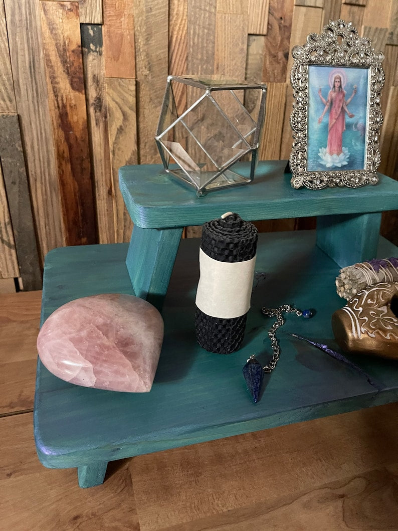 Galaxy Stain Prayer Tables, Home Decor