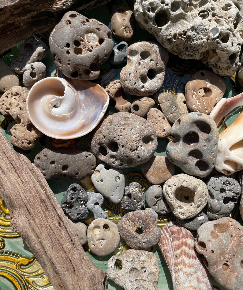 Witches Stones, Local Hag Stones, Crystal Magic