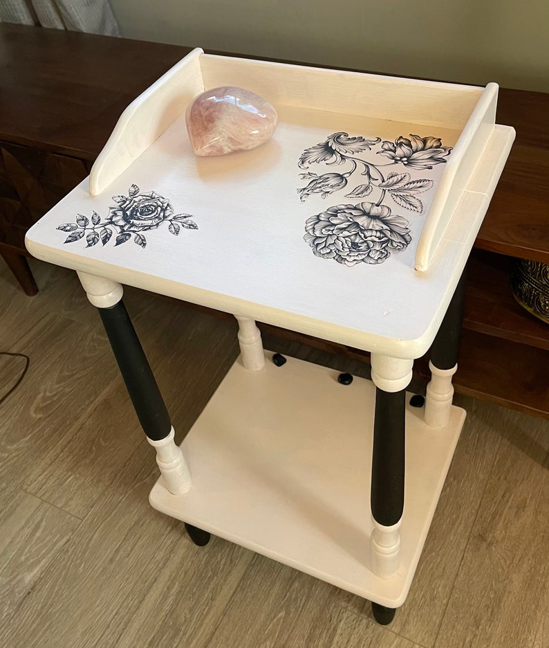 Lovecycled Side Table,  French Country