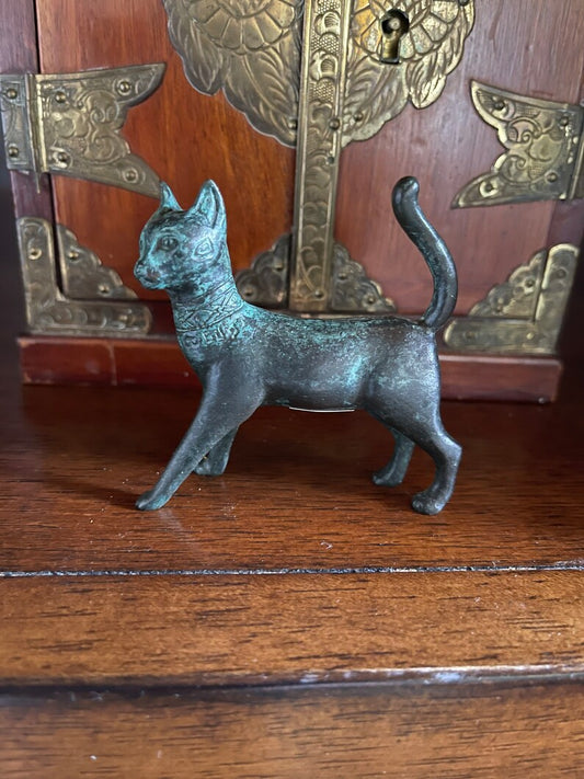 curio cat, Franklin Mint curio cats