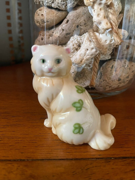 RARE Curio Cat, Franklin Mint Cat, Irish Cat, Old World Vintage