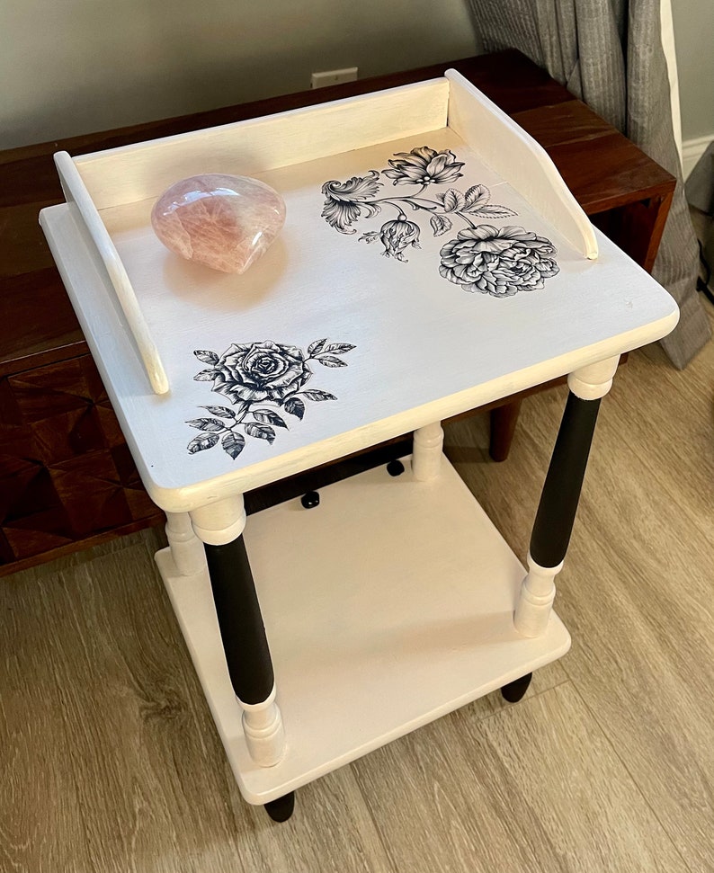 Lovecycled Side Table,  French Country