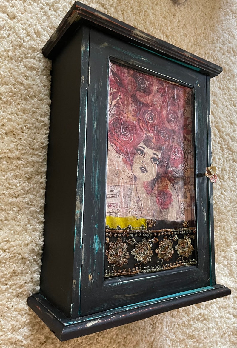 Lovecylced Vintage Cabinet, Gypsy Witch Cabinet