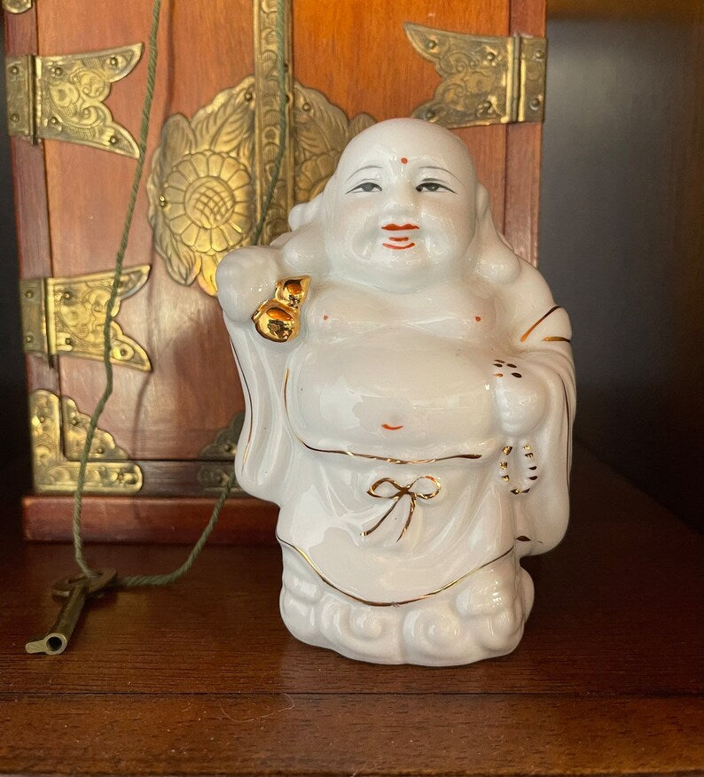 Vintage Laughing Buddha, Old World Vintage