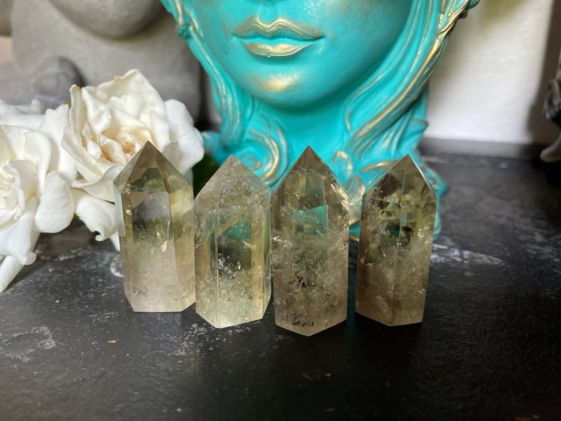 Rainbow Citrine Point, Crystal Magic