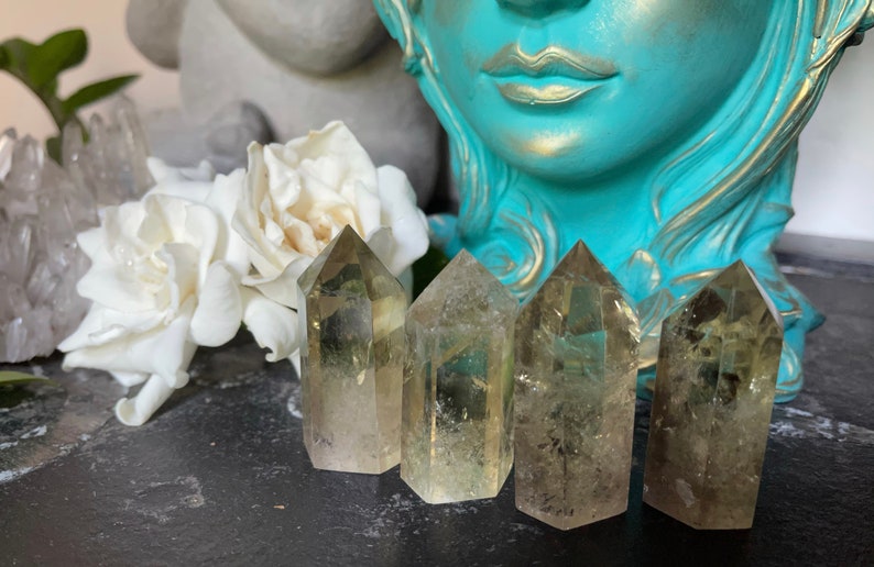 Rainbow Citrine Point, Crystal Magic