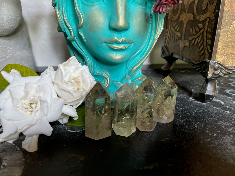 Rainbow Citrine Point, Crystal Magic