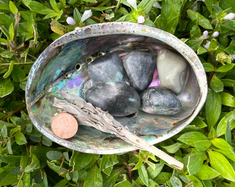 Large Tumbled Emerald Crystals, Crystal Magic