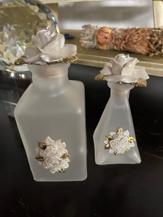 Paris Chic Vintage Perfume Bottle, Home Decor