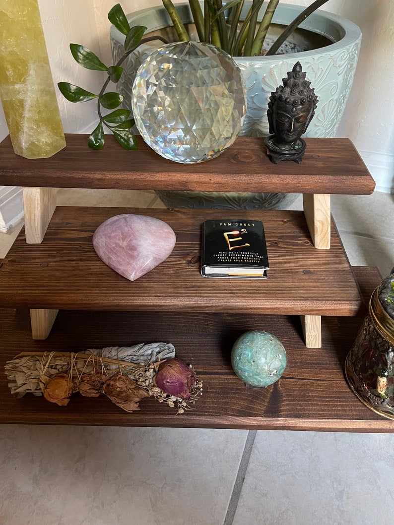 Beautiful Hand Crafted, Red Oak Stained, Home Decor
