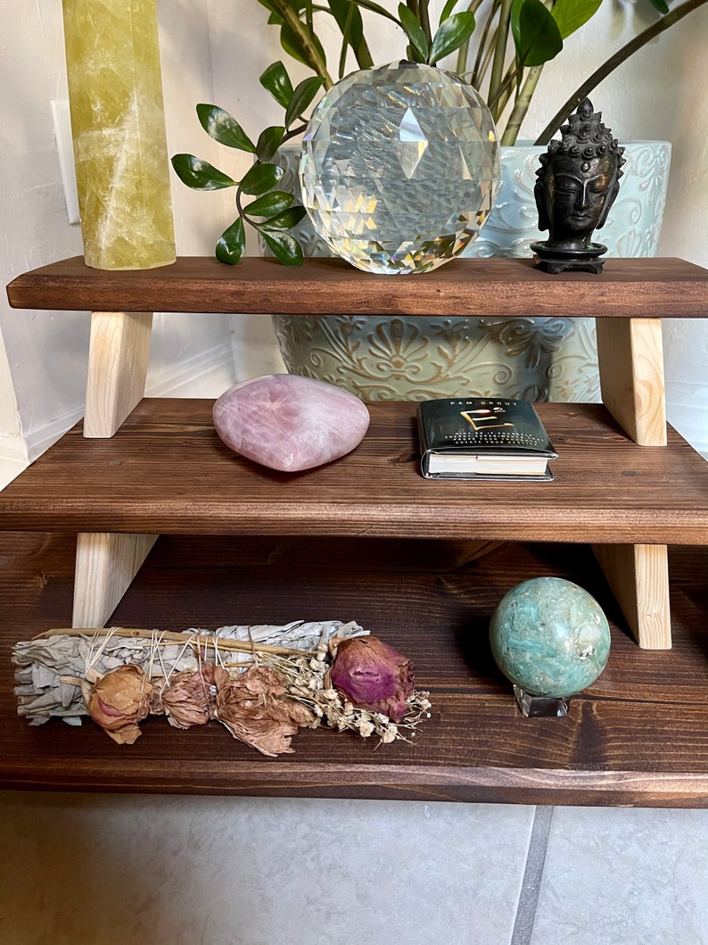 Beautiful Hand Crafted, Red Oak Stained, Home Decor