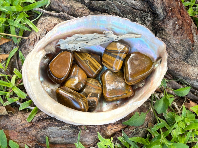 Gorgeous Large Golden Tiger's Eye Crystals, Crystal Magic