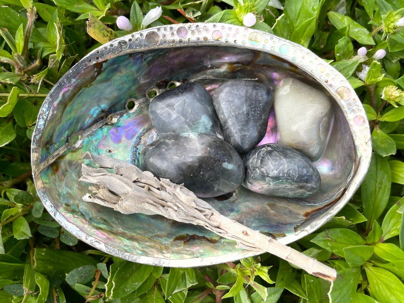 Large Tumbled Emerald Crystals, Crystal Magic