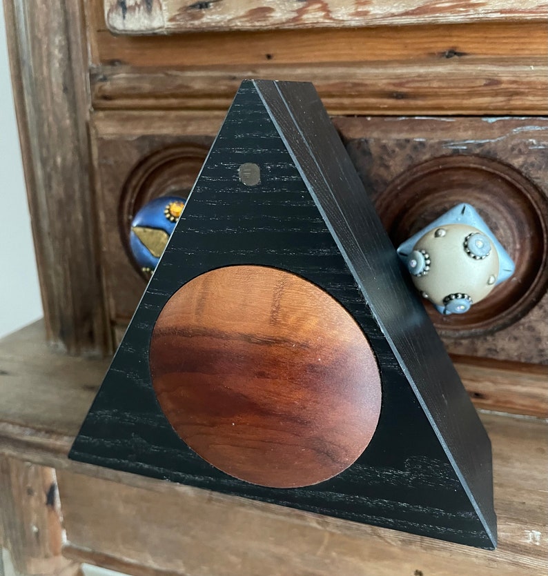Beautifully Hand Crafted Vintage Triangle Box, Gift Sets