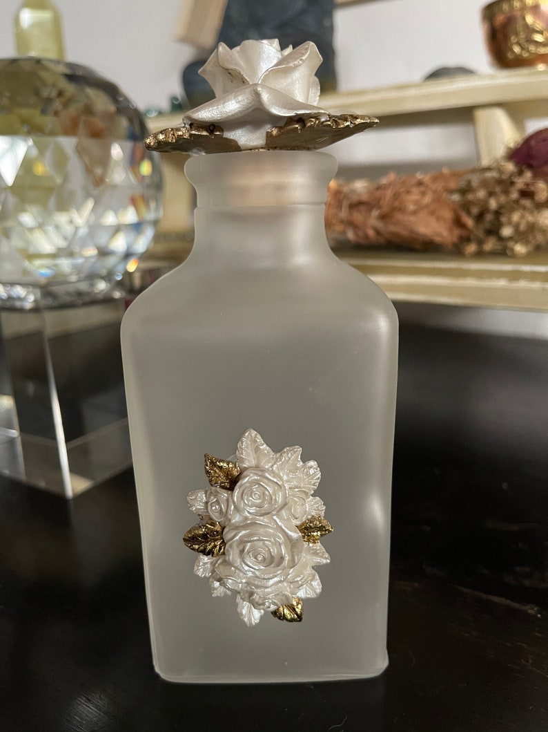 Paris Chic Vintage Perfume Bottle, Home Decor