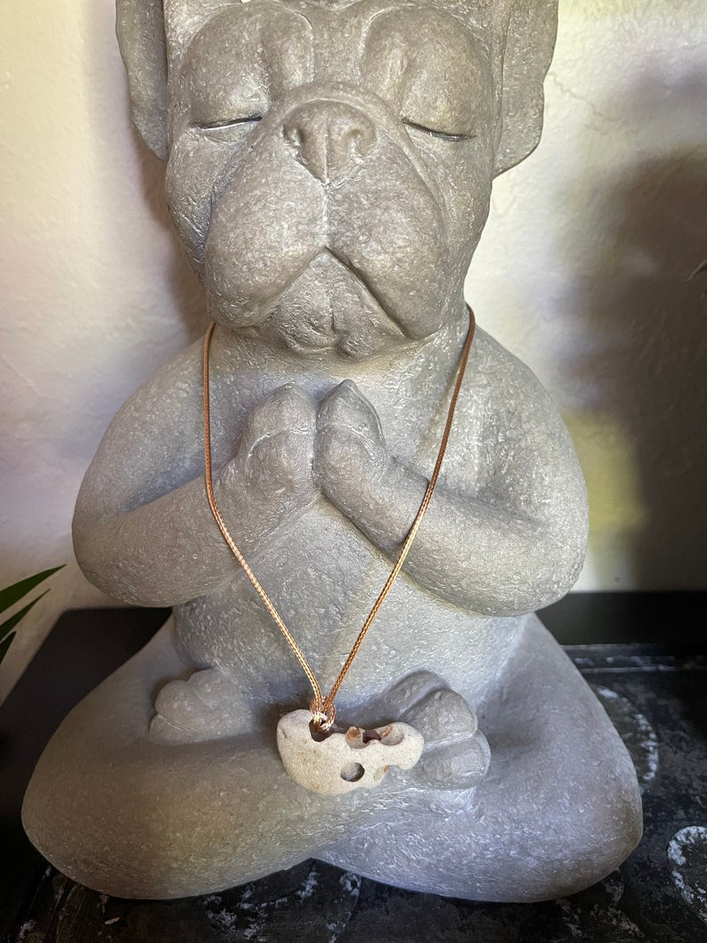 Hag Stone Amulet, Hag Stone Pendant, Bodhi Jewelry