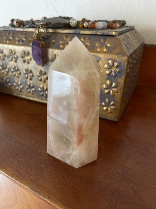 Beautifully Banded Rainbow Fluorite Tower, Crystal Magic